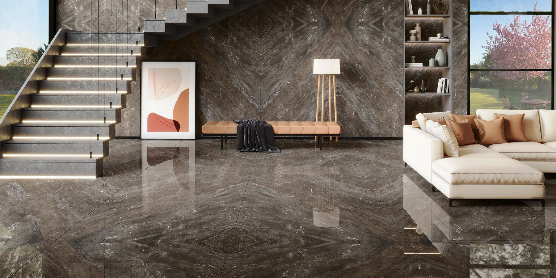1200x1800 mm tiles by Brixen Ceramica