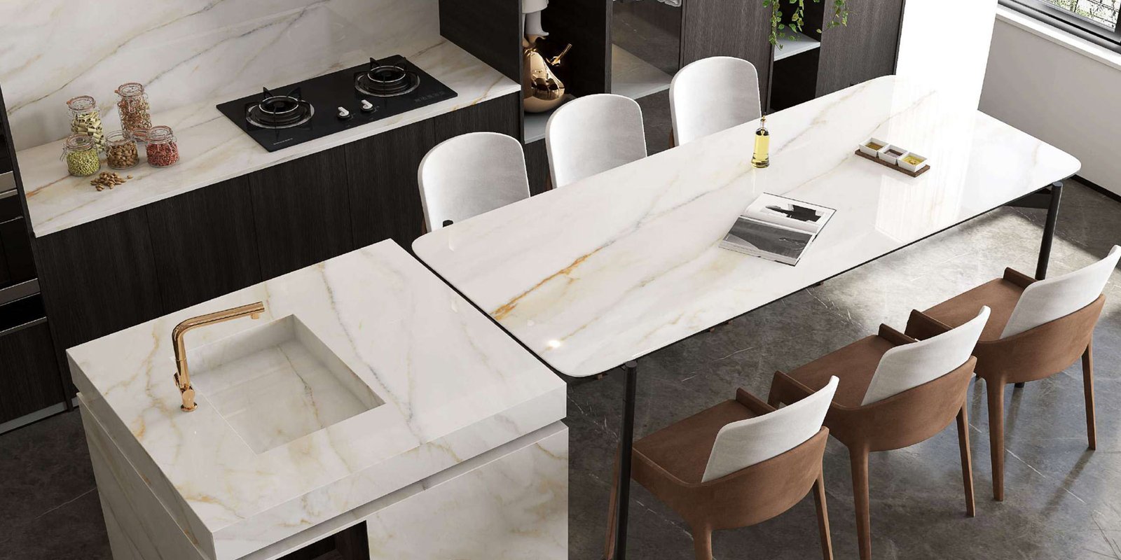 1200x2400mm tiles by Brixen Ceramica