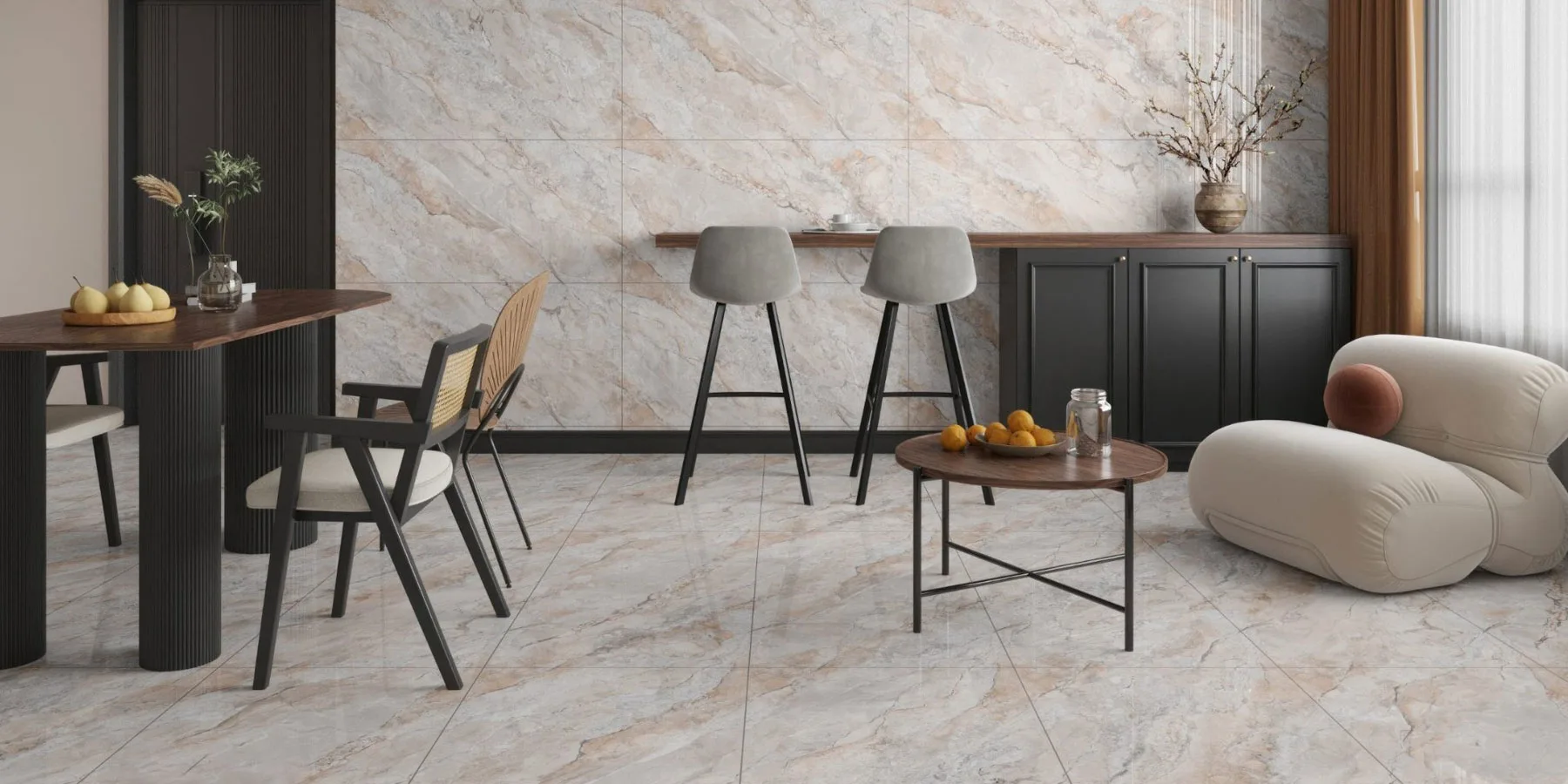 600x1200 mm tiles by Brixen Ceramica