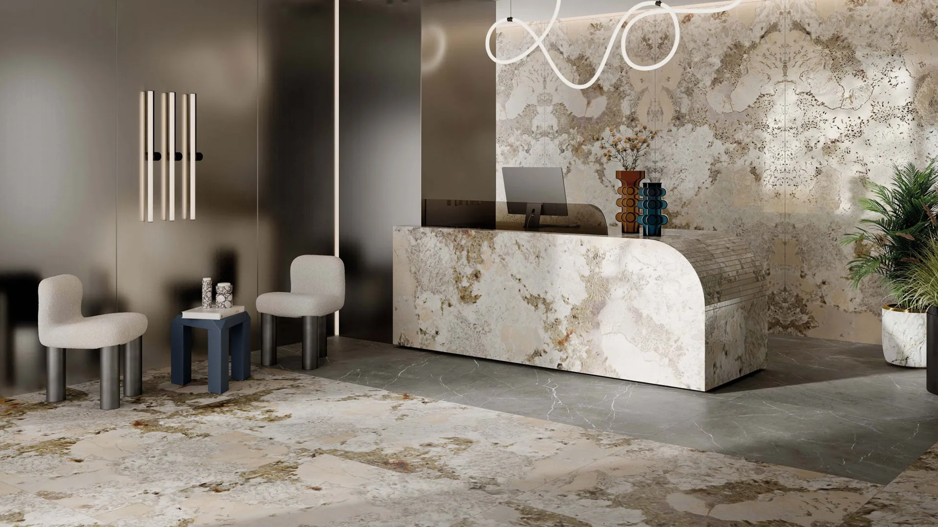 600x1200mm tiles by Brixen Ceramica