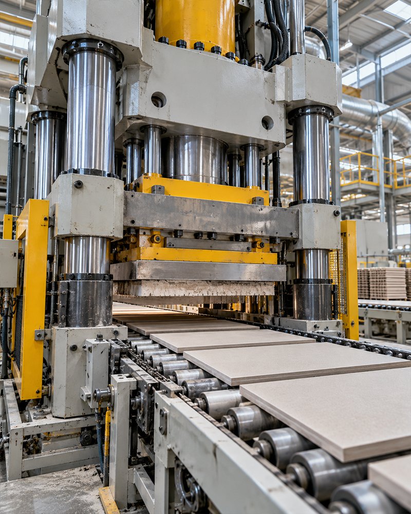 HLT / DLT Press at the Brixen plant in Morbi